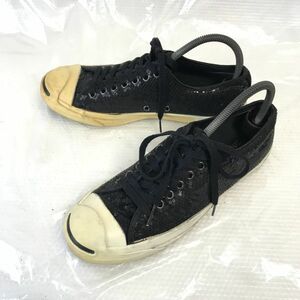 CONVERSE/コンバース★スパンコール/ジャックパーセル/ローカットスニーカー【26.5/黒/black】スパンコール/sneakers/Shoes/trainers◆C-63