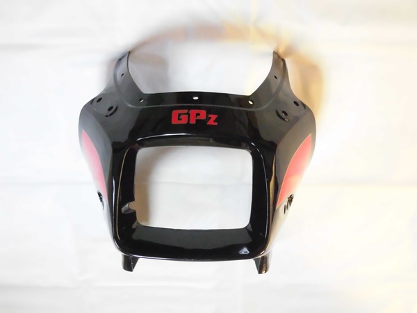 クリスマスツリー特価! 中古 GPz400F 純正 純正アッパーカウル 送料