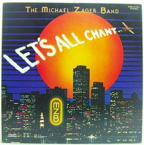 LP,マイケルゼーガーバンド THE MICHAEL ZAGER BAND　レッツオールチャント サンプル白レーベル