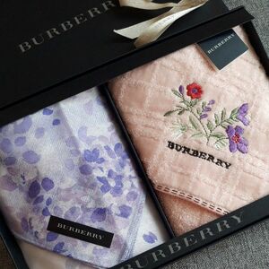 BURBERRY バーバリー タオルハンカチ　ハンカチ　