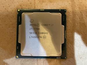 Intel Core i7-7700【作動機器より取り外し品】 中古 送料無料