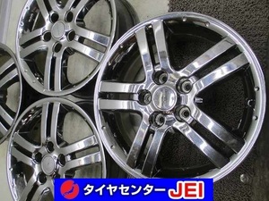 16インチ エンケイ オーテック NISSAN純正 6J+45 114.3 セレナ 中古アルミホイール【4本セット】送料無料(A16-4176）