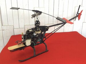 [ Hirobo /TSK/ radio controller helicopter /OS MAX SF 61 engine + muffler /NES-4421*4031/ Gyro /PCM9 NER-629X/NEJ-120A]⑧