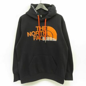 132s THE NORTH FACE ノースフェイス Front Half Dome Hoodie フロント ハーフ ドーム フーディ NT62136 ネイビー/M ※中古