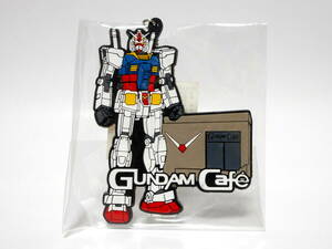 Мобильный костюм Gundam Gundam Cafe Rubber Cafe Mascot Keychain Gundam Cafe Limited