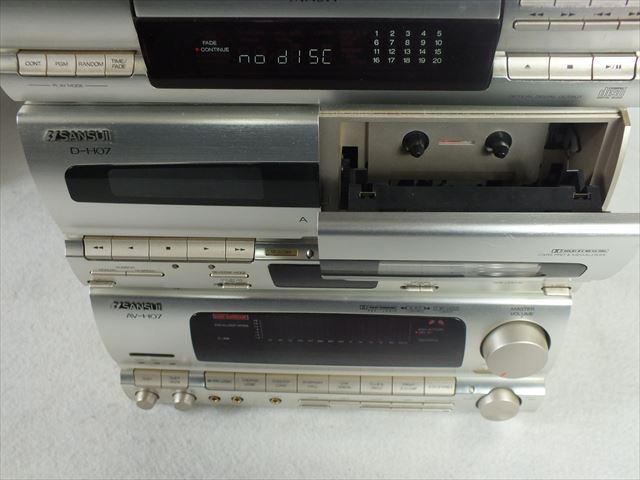 独特の上品 クラブサンスイ コンポ オーディオ一式 訳あり)SANSUI
