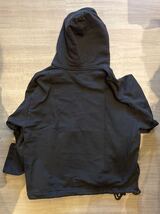 EVCON　IFNI SWEAT PARKA エピコン　SIZE1 オーバーサイズスウェットパーカー チャコール　1LDK ユニセックス_画像4