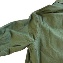 [オランダ軍]実物50年代ヴィンテージHBTフィールドシャツジャケット_画像8