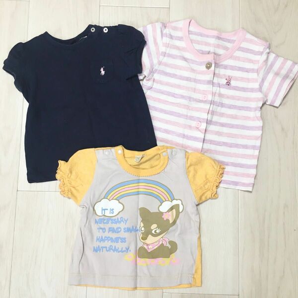 Tシャツ　3枚セット　70 半袖