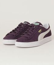 PUMA SUEDE CLASSIC XXI SWEET GRAPE-PUMA WHITE 374915-30 プーマ スウェード クラシック XXI スエード パープル ホワイト US9 27cm_画像2