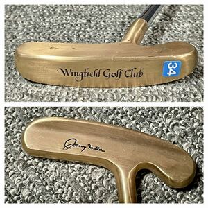 0306L 希少 レア Wingfield Golf Club サイン？ パター シャフト MIZUNO GOLD CREST