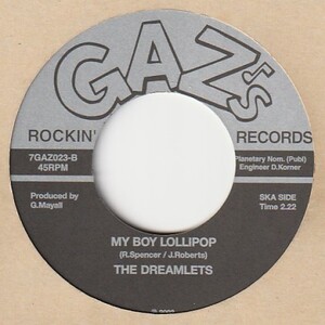 【SKA】My Boy Lollipop (Ska) / The Dreamlets - My Boy Lollipop (Rock Steady) [Gaz's (UK)] ya193