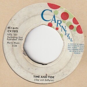 【SKA】Time And Tide / Sugar 'N' Dandy - What A Life / Sugar 'N' Dandy [Carnival (UK)] ya207