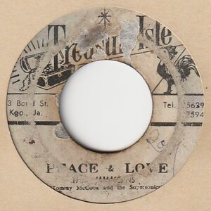 【ROCK STEADY】Peace And Love / The Jamaicans - Woman Go Home / The Jamaicans [Treasure Isle (JA)] ya203