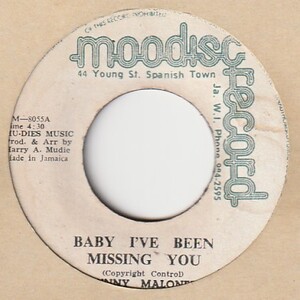 【REGGAE】Baby I'Ve Been Missing You / Bunny Malony - Baby Rockers / The Mudie'S All Stars [Moodisc (JA)] ya211