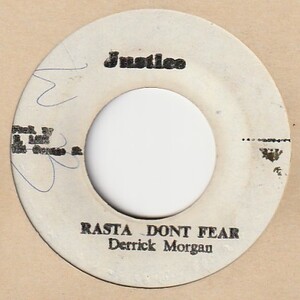 【ROOTS ROCK】Rasta Don'T Fear / Derrick Morgan - This Is A Boss Version / King Tubby's & The Aggrovators [Attack (JA)] ya226