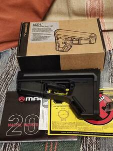 Magpul ACS-L カービン ストック Mil-Spec AR15/M4 BK (実物)