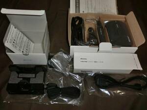 **** NTT docomo original in-vehicle hands free kit * in-vehicle kit complete set new goods valuable goods ****