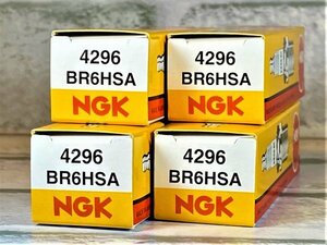 ＮＧＫ　ＢＲ６ＨＳＡ　４本セット　ホンダ　ライブディオＳ　ＡＦ３４　９４ー　適合　新品！