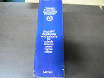 Webster's Third New International Dictionary Unabridged 2662pages/32.5x25x10cm 1971_画像2