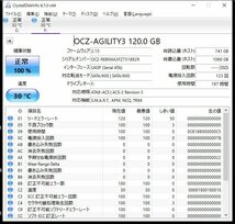 ユ■L4196　△OCZ△ SSD△AGT3-25SAT3-120G　 120GB_画像3