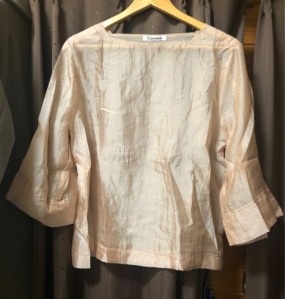 【 Coomb 】sheer tops pink