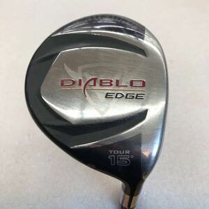 【即決価格】【FW】キャロウェイ／DIABLO EDGE BLACK／15度3w／FUBUKI AXf 65／FLEX S／カバー無し