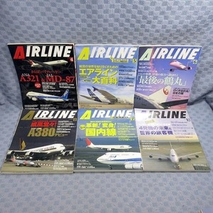 D331-8●【送料無料!】「月刊エアライン AIRLINE 2008年1月号～12月号」計12冊セット イカロス出版