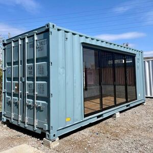 [ article limit ]20FT freight container container house Setagaya beige scalar excursion possibility 