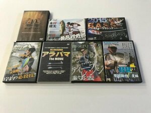 AN23-210 映像 DVD 動画 釣り ソフト 7本 セット まとめ 大量 アラバマ 琵琶湖 バス フィッシング コータロー ルアー