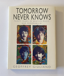 ★TOMORROW NEVER KNOWS/GEOFFREY GIULIANO 輸入書 美品