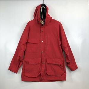 80s ウールリッチ Woolrich USA製 裏地付き マウンテンパーカー レッド レディースMサイズ