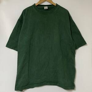 キャンバー CAMBER USA製 ヘビーコットン Tシャツ グリーン ビッグサイズ 内タグなし