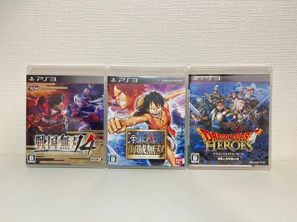 PS3ソフト 3本セット