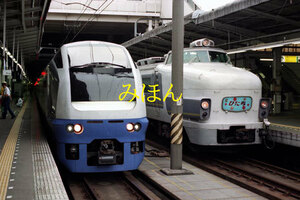 [鉄道写真] E653系フレッシュひたち＆クハ481-32ひたち 常磐線(1002)