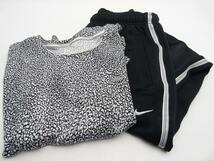 NIKE ナイキ DRY FIT スポーツウエア 上下セット パンツ/サイズM Tシャツ/サイズL 中古B 【送料無料】A-5828_画像2