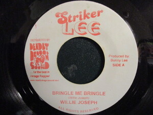 Willie Joseph ： Bringle Me Bringle 7'' / 45s (( Sleng Teng ダンスホール レゲエ / 落札5点で送料無料