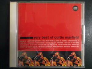 ◆ CD ◇ Curtis Mayfield ： Very Best Of (( Soul ))((「Tripping Out」、「Move On Up」収録 