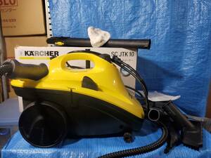 ★4000円即決! upcc KARCHER ケルヒャー 家庭用スチームクリーナー SC JTK 10 2015年製 箱説明書付き 通電確認済み