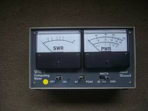 SWRメーター　アマチュア無線用　SWR/出力表示部