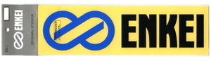 3枚セット　ENKEI(エンケイ)ステッカー　黒文字【ES1】