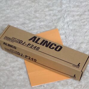 新品 ALINCO　特定小電力トランシーバー DJ-P240L