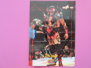 bio Len sia* with autograph Professional Wrestling card [ private autograph ]CMLLru tea * Livre | commodity explanation column all part obligatory reading! bid conditions & terms and conditions strict observance!