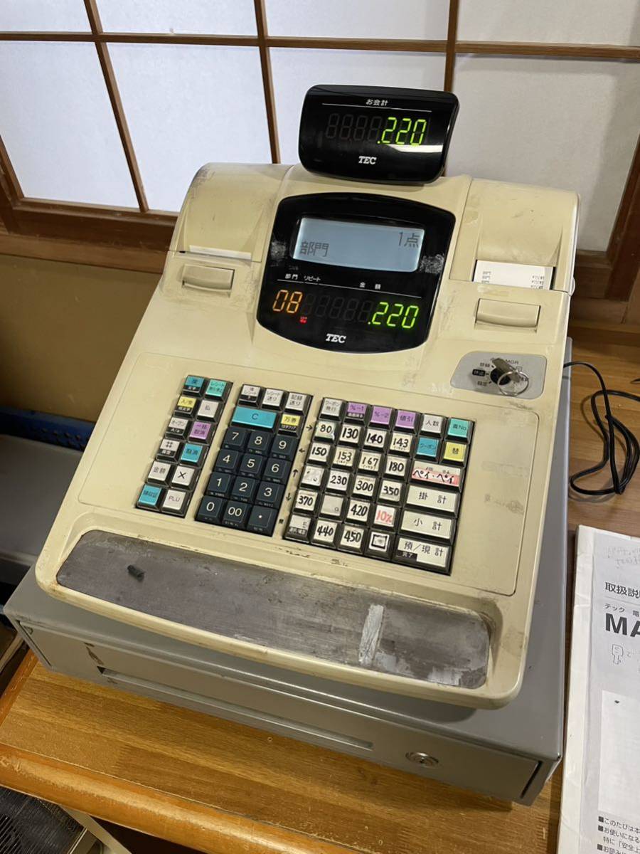 ヤフオク! -レジスター tecの中古品・新品・未使用品一覧