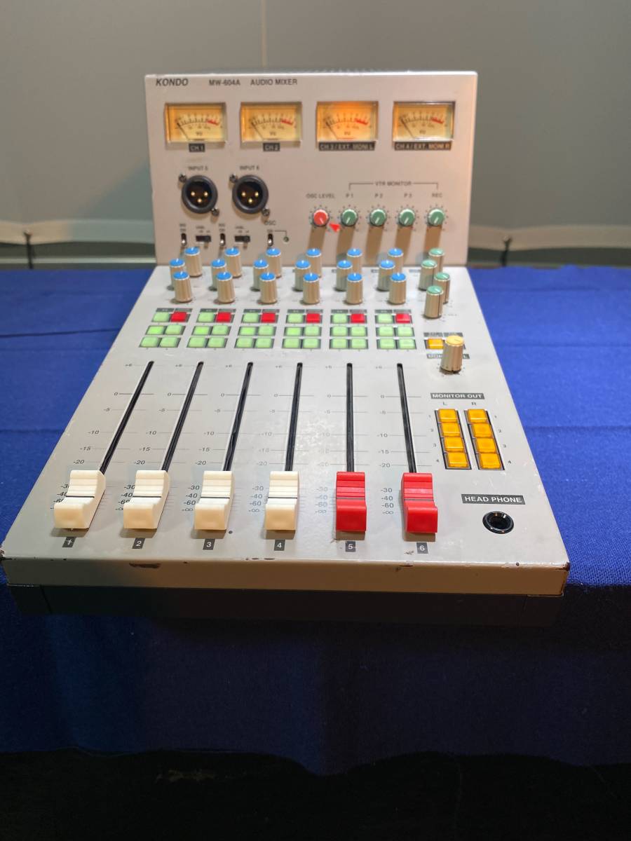 KONDO MW-604A オーディオミキサー | tubosoliveira.com.br