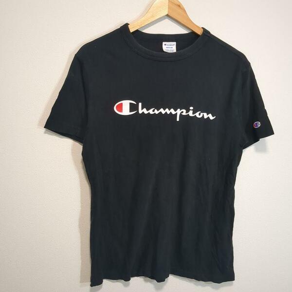 Championチャンピオン半袖Ｔシャツ　メンズ黒M　b16