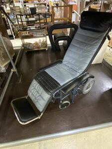 松永製作所 リクライニング 車椅子 スチール製