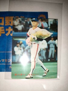 ホーナー　87 カルビープロ野球チップス　No.111 ヤクルトスワローズ