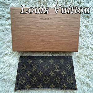 箱付き LOUIS VUITTON ルイヴィトン モノグラム 札入れ 財布 高級