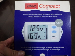 バッテリーモニター NASA MARINE社製 BM-2 Compact 新品未使用 200A 日本語説明書付 正規輸入品 ※即決の方は送料無料です。